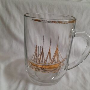 Luminarc Etched beer mug